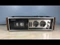 The Panasonic Cameron  RC-7469 Flip Clock Radio