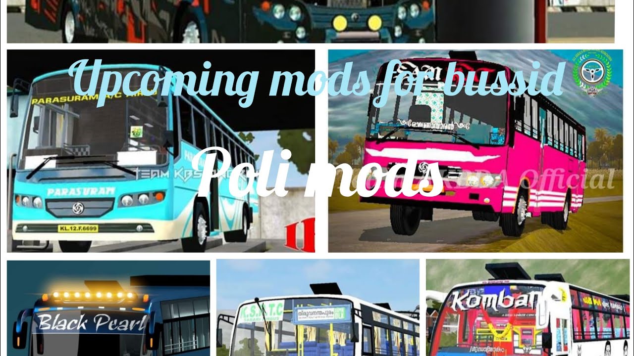 upcoming mods for bussid review in malayalam #poli mods #teamkbsandroid ...