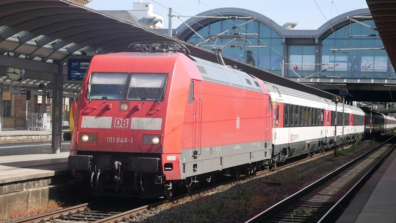 Züge in Mainz HBF (FULL HD)
