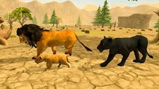 Lion 🦁 King Jungle Hunting Simulator / King Simbas Life screenshot 5