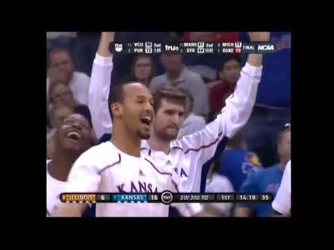 2011 Ncaa 2Nd Round: Illinois Vs Kansas