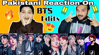 Bts Tiktok Edits Compilation Reaction Kpop Bts Army Reaction Bazar