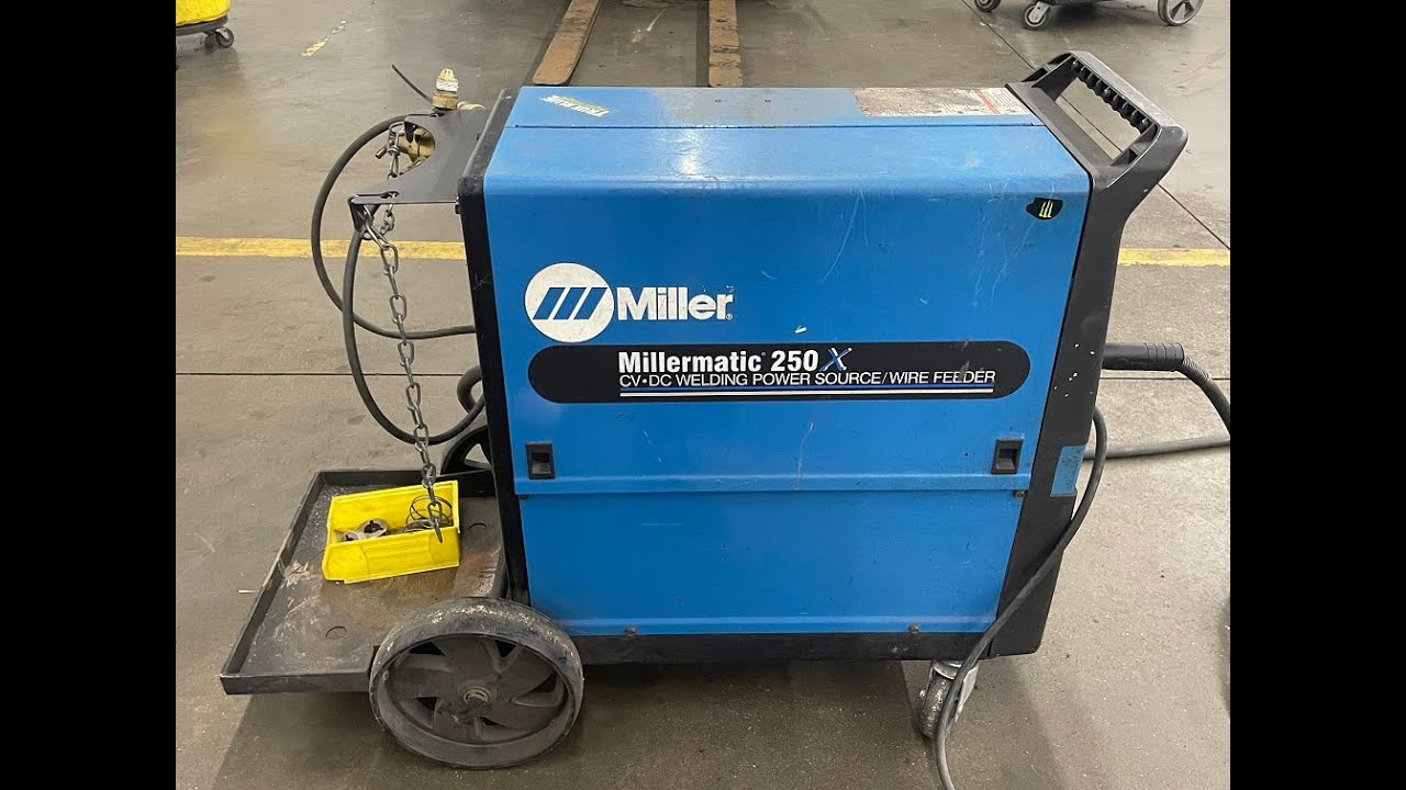 Miller Millermatic Wirefeed, 250X 200 Amp Mig Welder, Phase: 1