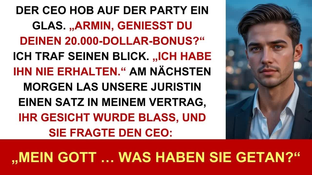 Der CEO prahlte mit meinem unbezahlten Bonus, also veranlasste ich eine Wirtschaftsprüfung