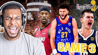 Pro Basketball Player Reacts To NUGGETS vs HEAT Game 3 Highlights | JOKIC & MURRAY MAKE HISTORY!!