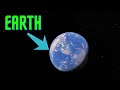 The earth in google earth