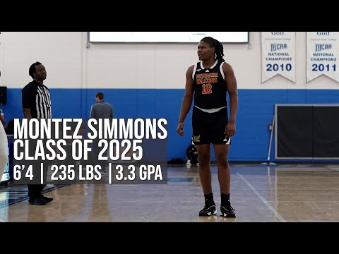2025 Montez Simmons | 2024-2025 Season | Southeastern Preparatory Academy