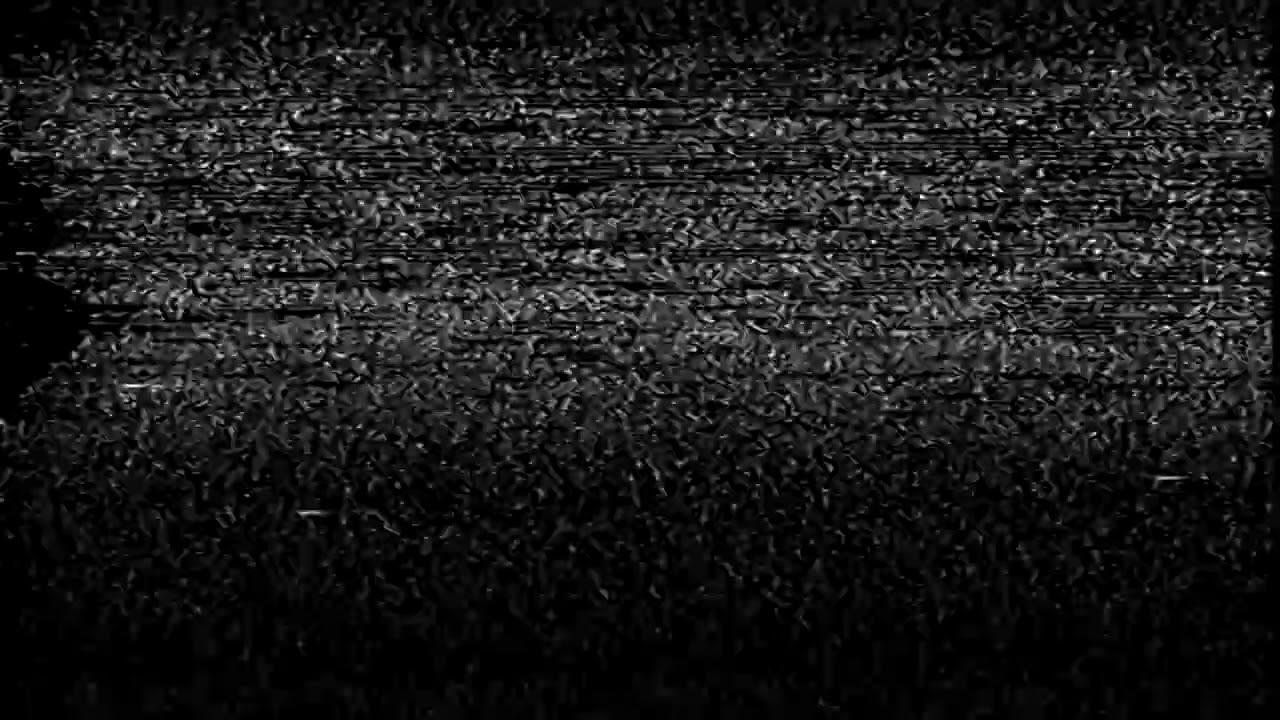 vhs overlay 6 | TV noise black screen effects | Overlay Effects | BVO