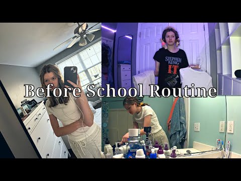 my realistic before school morning routine // GRWM
