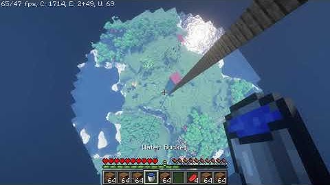 Mlg Water bucket from max build limit