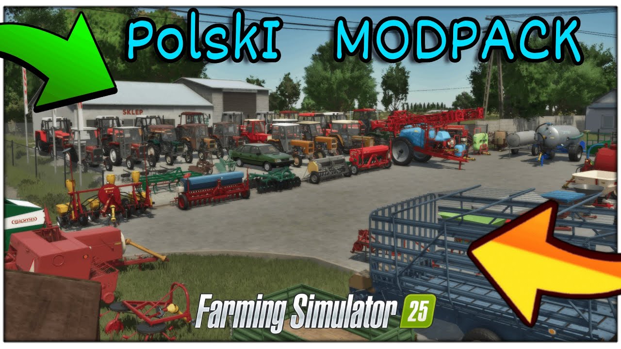 💪NAJLEPSZY DUŻY MODPACK POLSKI do fs25 [DOWNLOAD]💪