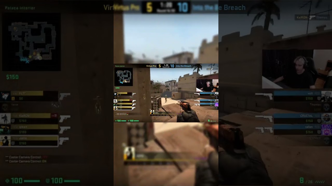 KaiRON 4k |  VirtusPro vs IntoTheBreach bo1 BLAST.tv Paris Major 2023 Europe RMR A 