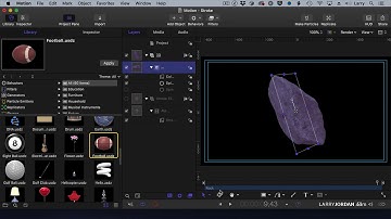 Motion 5: New! 3D Objects and the Stroke Filter