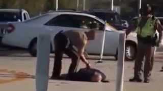 Shock Video  Elderly Man tased With His Hands Up