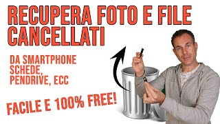 Come RECUPERARE FOTO e FILE CANCELLATI (da smartphone, schede di memoria, pendrive) screenshot 2