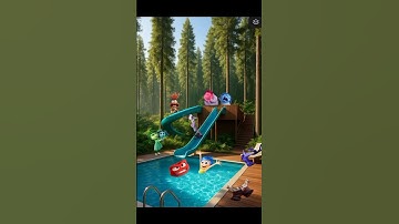 POV: Inside Out Went to the Pool and Everything Went Wrong 😭😂💦 #anger #joy #insideout2