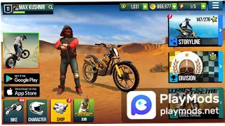 Trial xtreme 4 mod apk || cycle gameplay || Bike stunt game screenshot 4