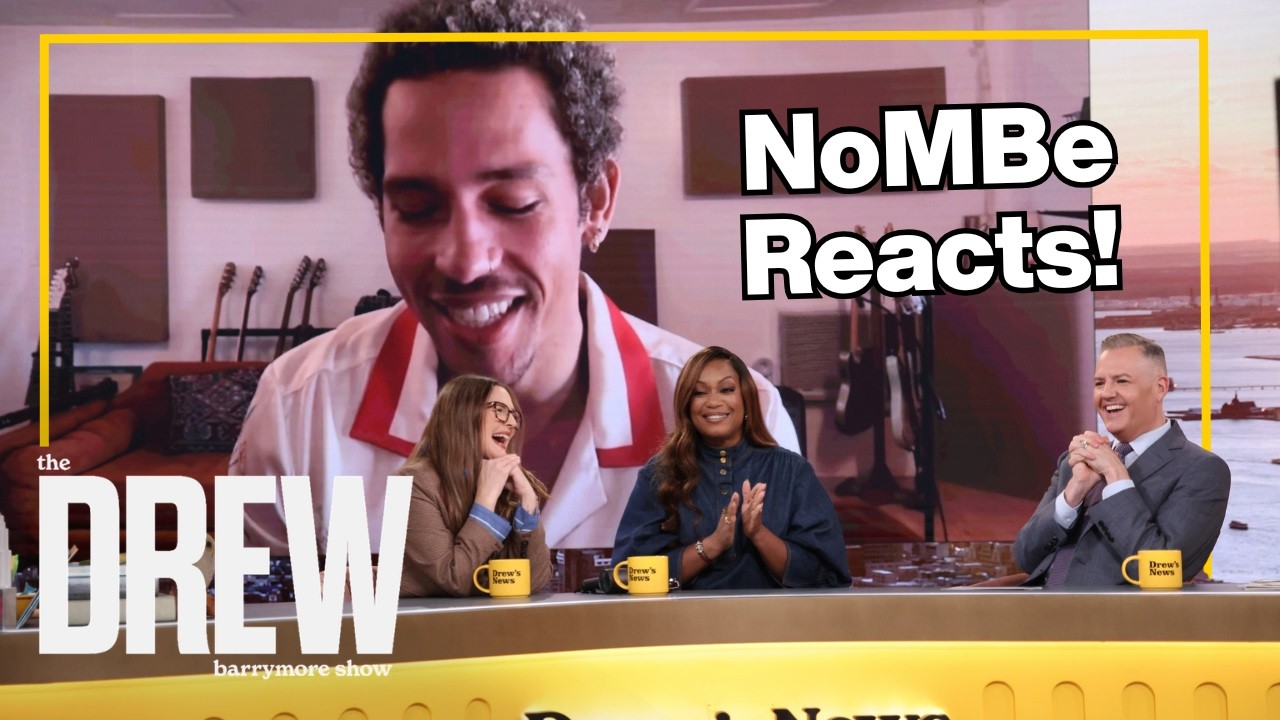 NoMBe Reacts to Matthew McConaughey Shout-Out on Drew's News! | The Drew Barrymore Show