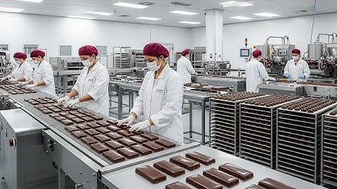 Inside the Chocolate Factory – From Cocoa Bean to Luxury Chocolate Bars