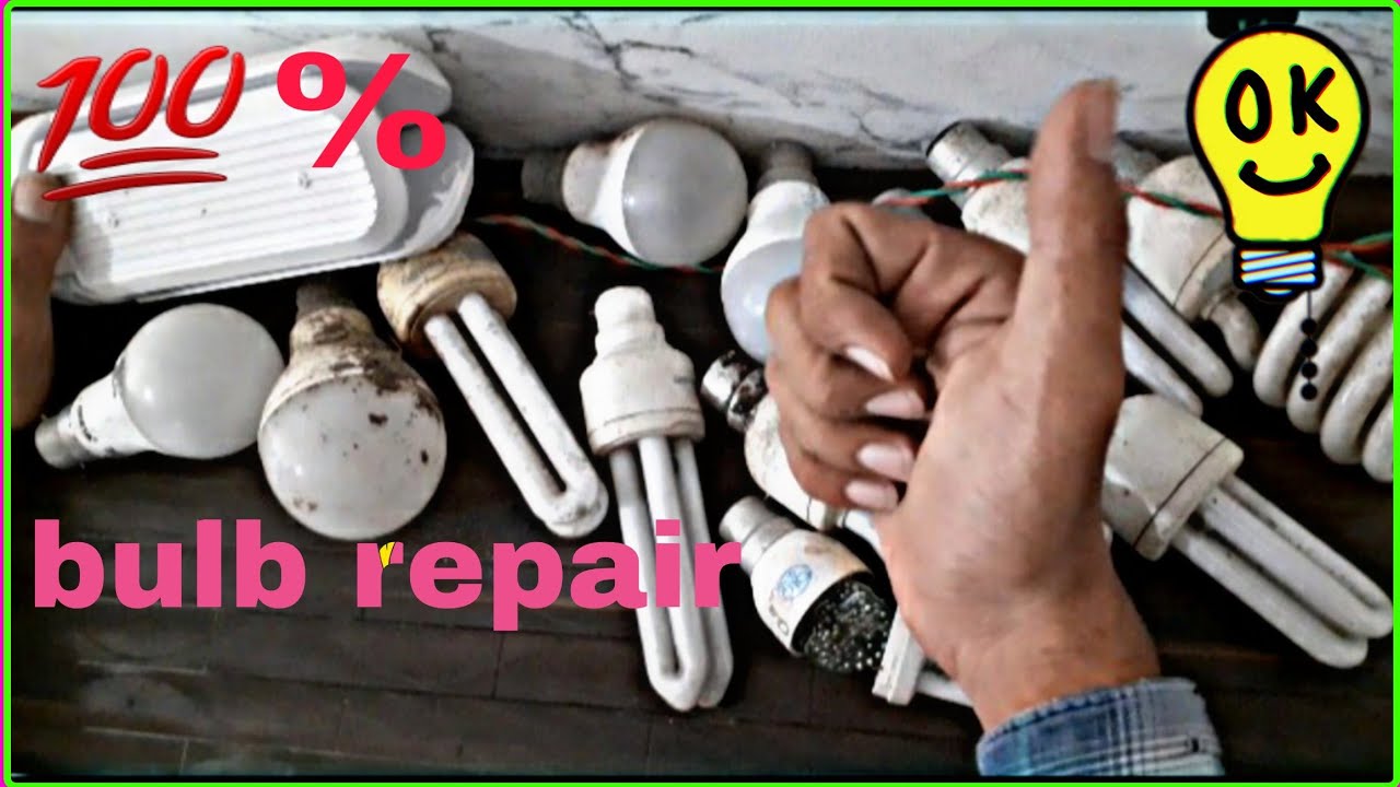 How to repair / led bulb light repair 100% work....2020