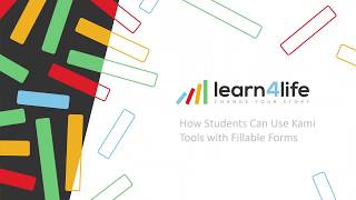Kami Tools with Fillable Forms for Students Part 1 of 2 (For Student)