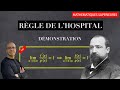 Rgle de lhospital  dmonstration  laide du lemme de rolle et des accroissements finis