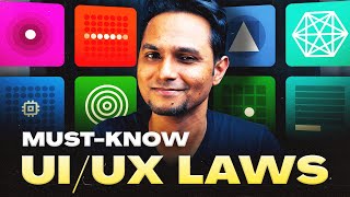 12 UI/UX Laws You MUST KNOW  | Become a UI/UX Designer in 2024 | Saptarshi Prakash