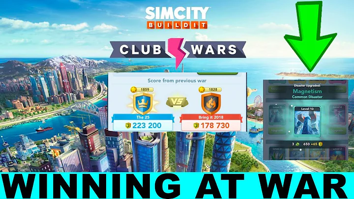 HOW TO WIN CLUB WARS! | Simcity Build It | War Analysis - 天天要闻