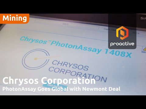 Chrysos Corporation MD and CEO Dirk Treasure on global growth of PhotonAssay™
