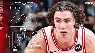 Josh Giddey drops TRIPLE-DOUBLE in Bulls' 24-PT comeback win vs. 76ers 😤 | NBA on ESPN
