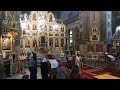 Божественная литургия в праздник Вознесения Господня в Рижском Кафедральном соборе