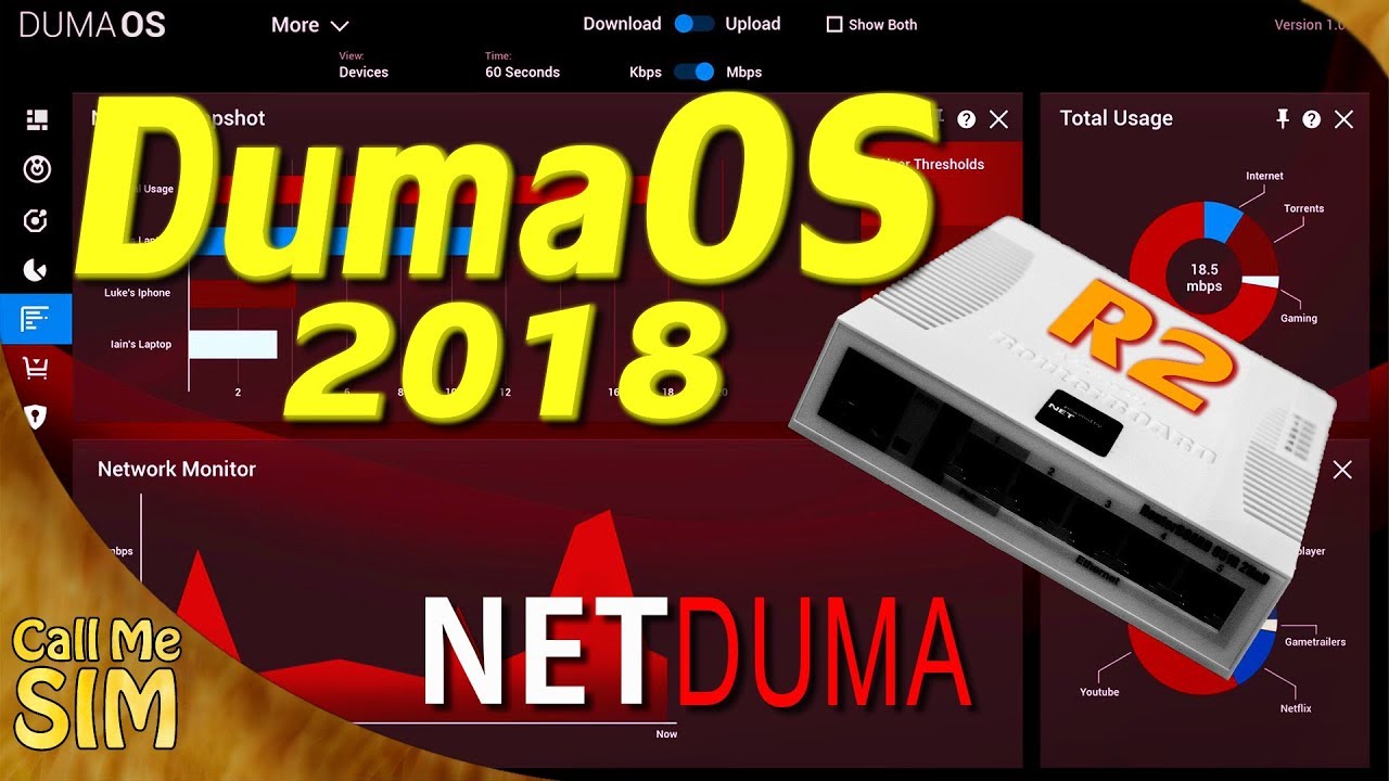 DumaOS 2018 Release and the R2 successor? | SimJC74 Netduma News ...