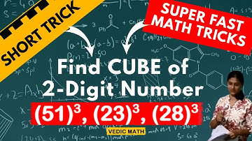 Find Cube of two Digit Number | Vedic Maths Trick | Shortcut | 2022