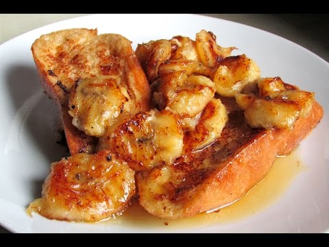 Video: How To Make French Toast With Banana Caramel Sauce