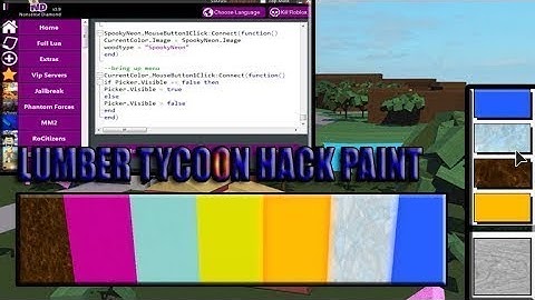 ✅Lumber Tycoon 2 -HACK WALL AUTO FILL BLUEPRINT AND PAINT WORKING APRIL 2019