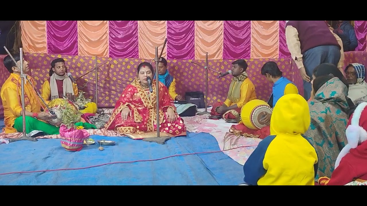 নাদিয়া, চাকদা, মহামায়া রাধাকৃষ্ণ শক্তি আশ্রম কীর্ত্তন, কীর্ত্তনিয়া রাধেকৃষ্ণা নায়েক 