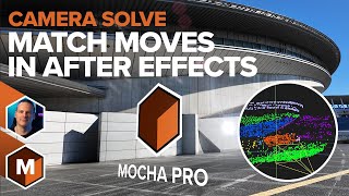 Mocha Pro: Using 3D Camera Solve Data in Adobe After Effects [Boris FX Mocha Essentials 22c] screenshot 5