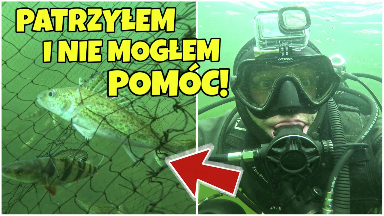 ODKRYŁEM NIEWYBUCH I NOWE WRAKOWISKA! WIDZIAŁEM SETKI UWIĘZIONYCH RYB KTÓRYM NIE MOGŁEM POMÓC!