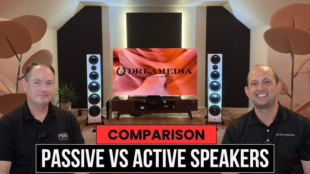 ACTIVE vs PASSIVE Home Theater & HIFI Speakers - Which is BEST?