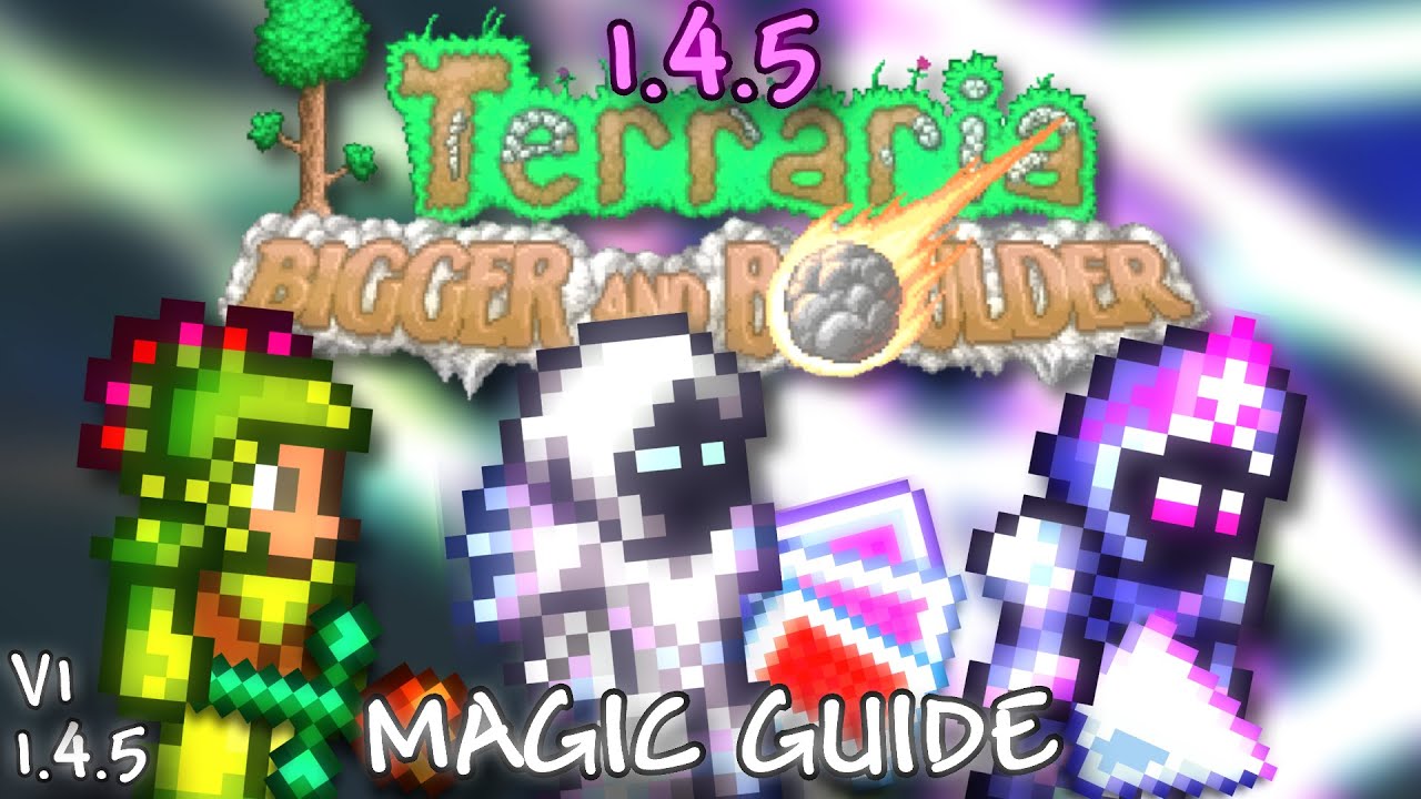 1.4.5 Руководство по прокачке класса Маг в Terraria