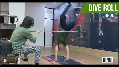 Dive Roll Tutorial Parkour | How to do a Front Dive Roll? | #calisthenicsindia