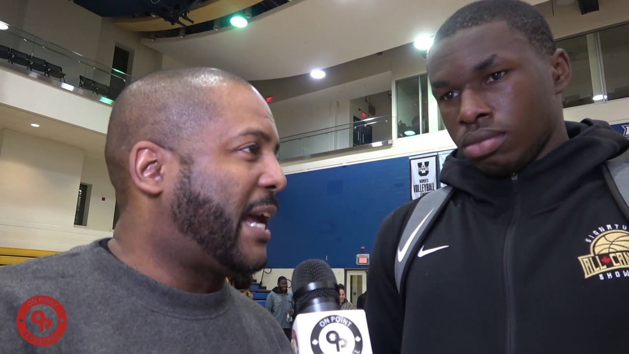 Drew Ebanks interviews Ole Miss-bound Signature All-Canadian Game MVP Sammy Hunter