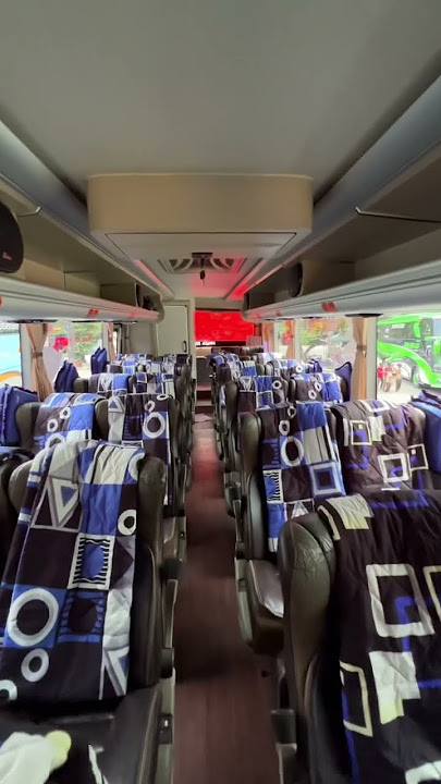 Bus Baru PO Haryanto Mesin depan