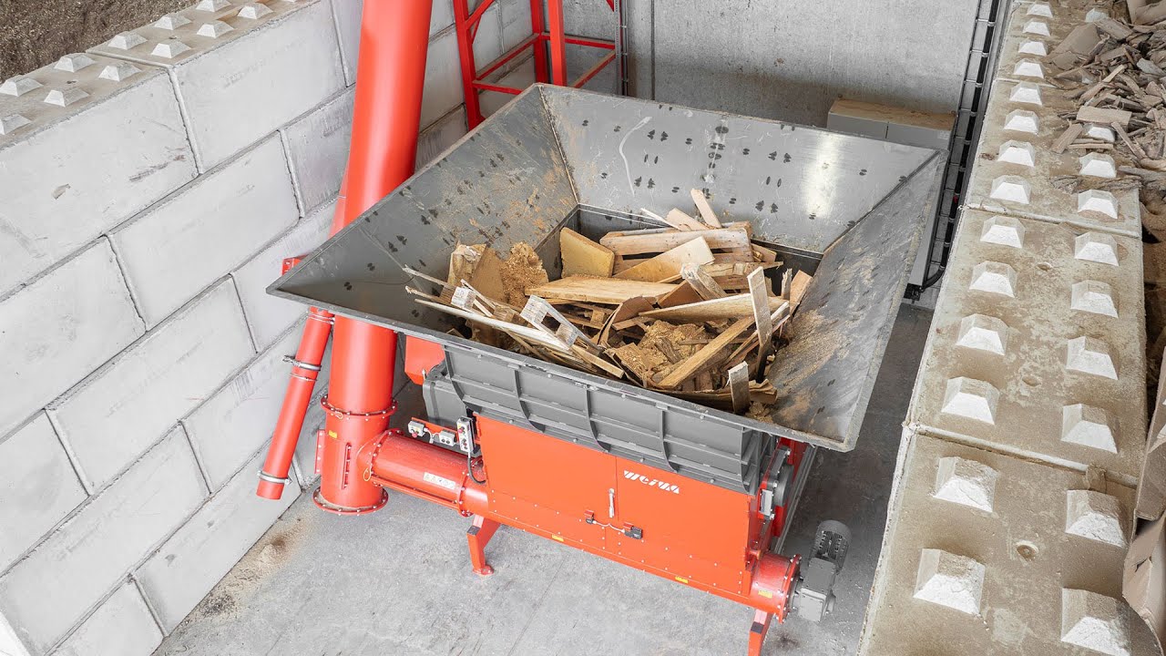 WEIMA WLK 2000 Shredder, Posch Spaltfix, Mühlböck Trockenkammern, Fröling BKKW, Hackschnitzelheizung