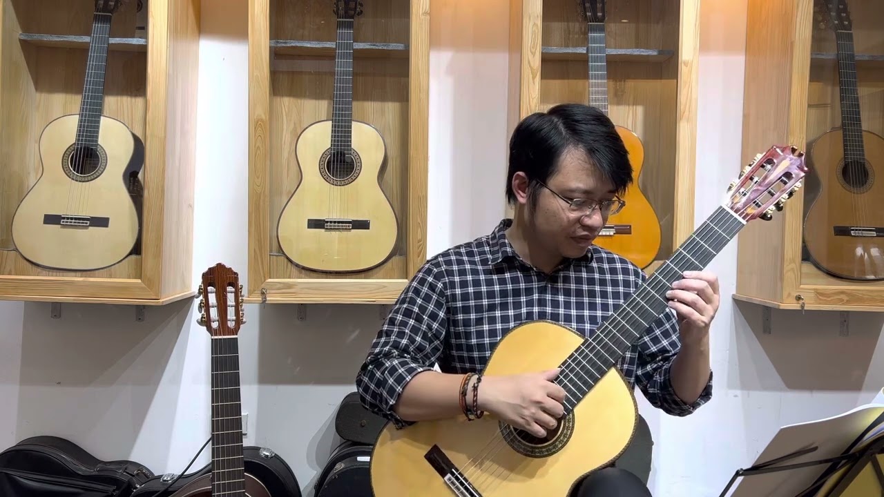 Hướng dẫn Guitar Classic bài Adelita-Tarrega