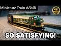 Miniature Train ASMR 🚂✨ Retro Train Model | Classic & Relaxing Sounds!