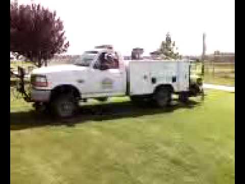 Painting football field for City of West Richland,...