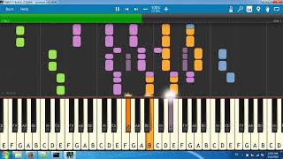 PAINT IT BLACK_(716294)[Synthesia piano tutorial]