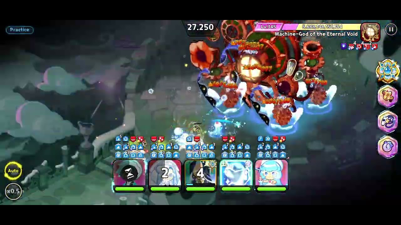 22.7+ Billion DMG in Machine-God of the Eternal Void (Advance High CD Team) - Cookie Run Kingdom