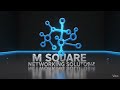 3D LOGO of M SQUARE NETWORKING SOLUTIONS